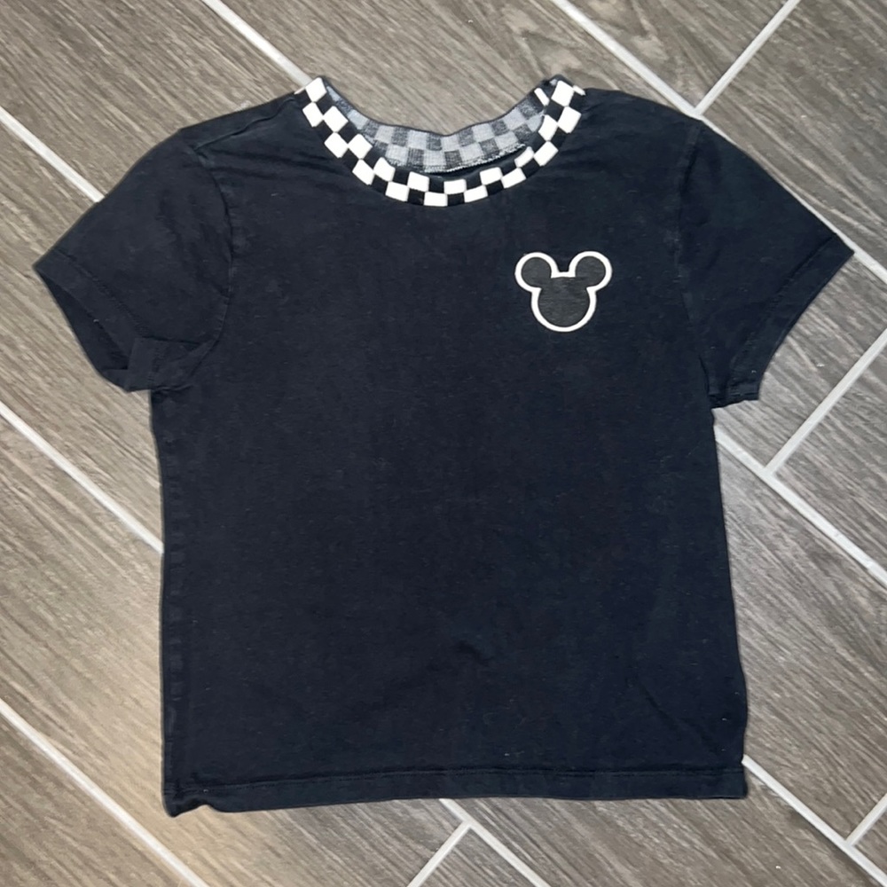 Vans x Disney Mickey Head Checkered Tee XS
